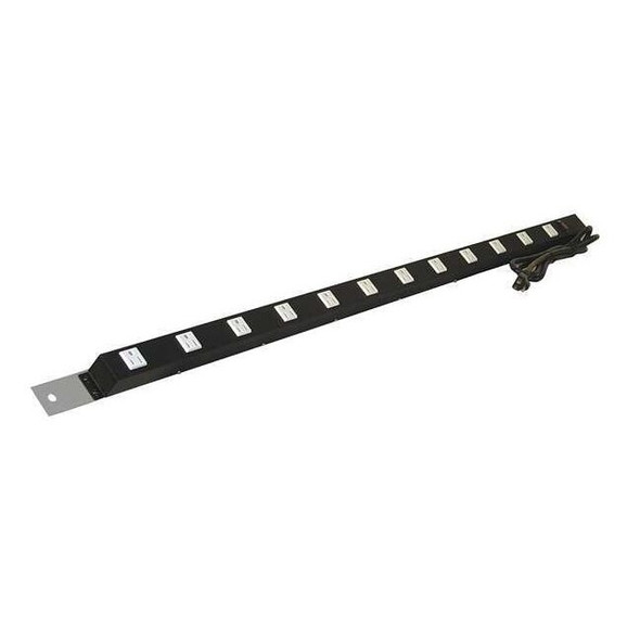 Pro-Line Power Strip, 12 Outlet(s) 6 ft., Gray ES48/ESMR72-A31