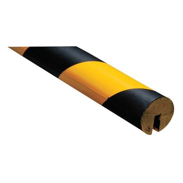 Manufacturer Varies Corner Guard, Black/Yellow, 3/4"W X 36"H FEG-A
