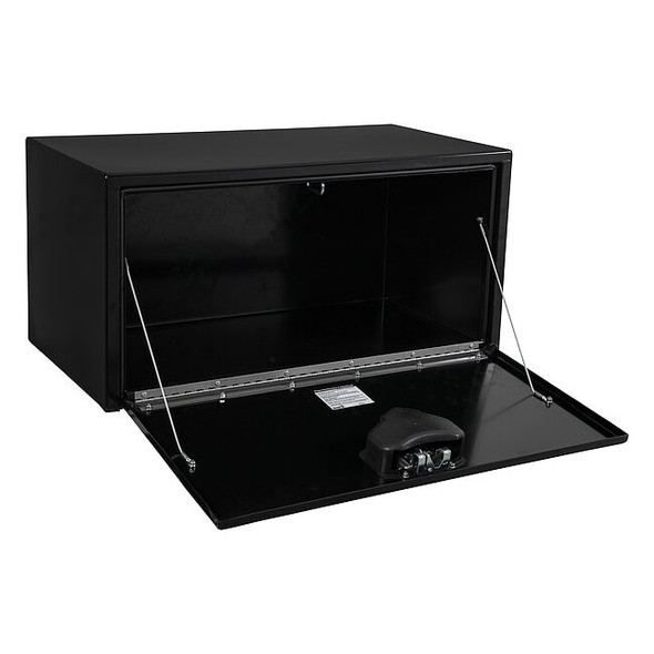 14x16x24 Inch Black Steel Underbody Truck Box With Paddle Latch
