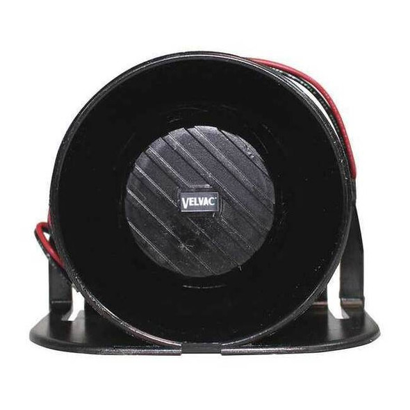 Velvac Back up Alarm, 112dB, Black, 3-63/64 In H 697112
