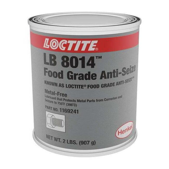 Anti-Seize, Food Grade, Can, 32 oz, Non-Metallic Base, Paste, 750 Degrees F Max