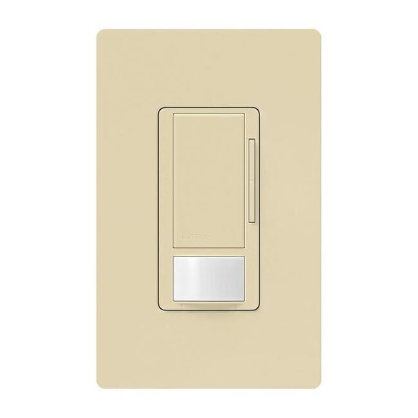 Lutron Motion Snsr,PIR,120-277V AC,Ivory MS-Z101-IV