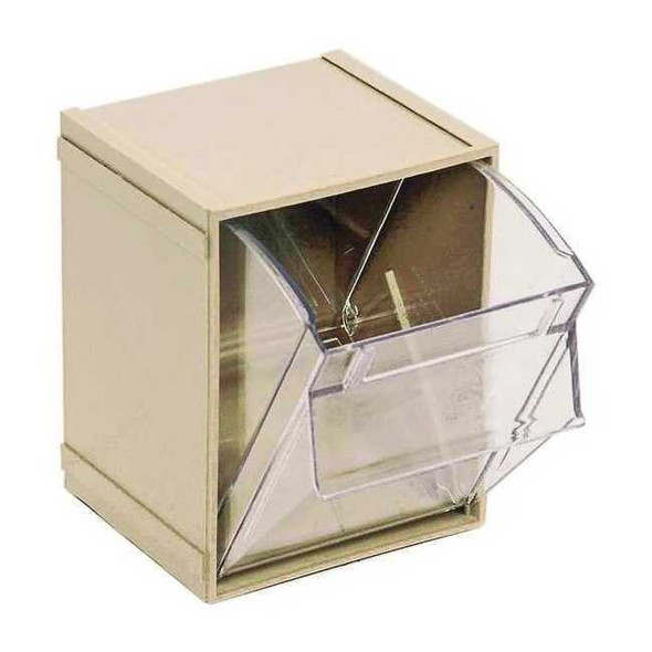 Quantum Storage Systems Tip Out Bins, Individual, W 3/4, Ivory QTB405IV