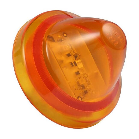 Grote Marker Lamp,2-1/2 In,Beehive,LED,Ylw 47223