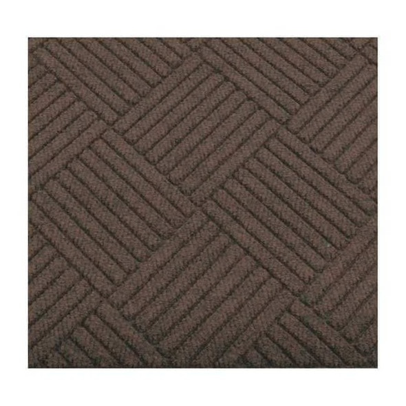 Condor Entrance Mat, Polypropylene, 3/8 in Thick, Brown, 4 ft W x 6 ft L 34L260