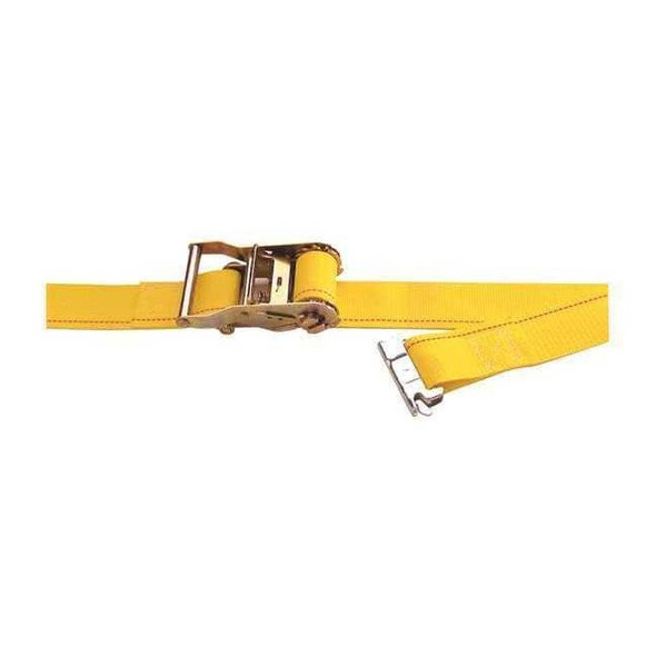 Kinedyne Ratchet Strap,Gray,2 in. Strap W 641601-018GRA