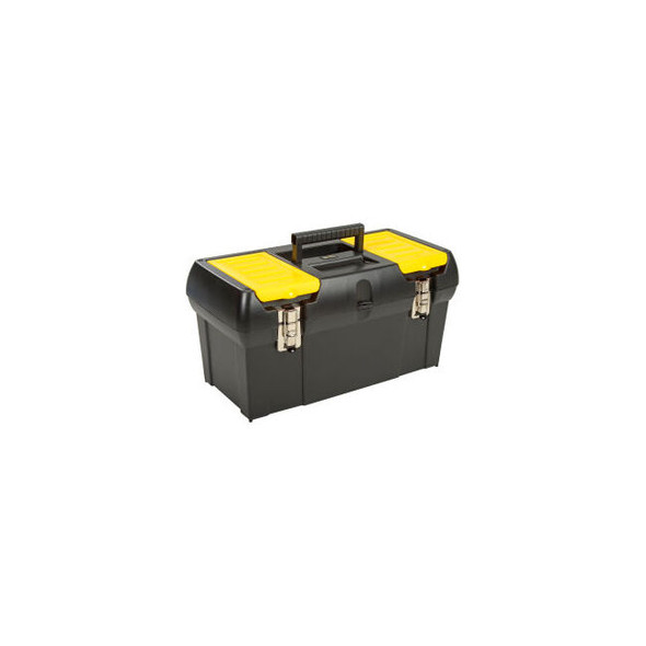 Stanley 19"" Series 2000 Tool Box W/ Tote Tray & Lid Organizers