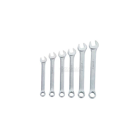 Stanley 85-927 6 Piece Full Polish Combination Wrench Set 12 Point