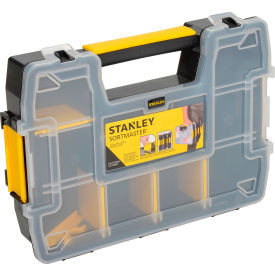 Stanley Sortmaster 11-1/2"" x 8-1/2"" x 2-1/2"" Compartment Storage Box
