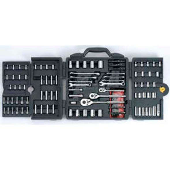 Stanley 96-011 1/4"" 3/8"" & 1/2"" Drive 170 Piece Mechanic's Tool Set