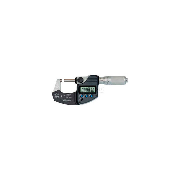 Mitutoyo 293-344-32 Digimatic 0-1""/25.4MM IP65 Digital Micrometer W/Ratchet Fri