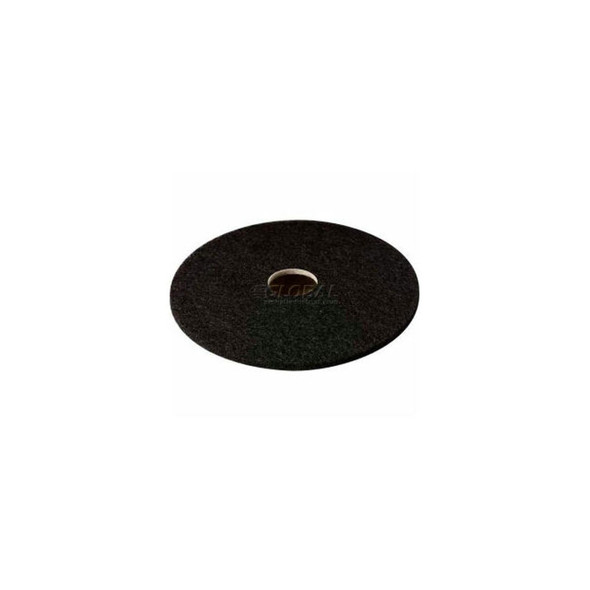 3M 12"" Stripping Pad Black 5 Per Case