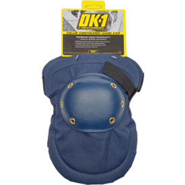 OccuNomix Value Contoured Hard Cap Knee Pads 1 Pair Blue