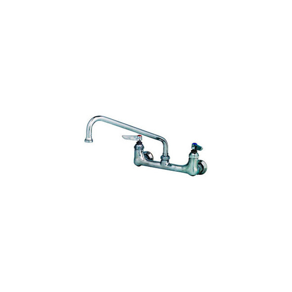 T&S Brass B-0231-EE B-0231-EE Widespread Faucet W/ 12"" Swing Nozzle