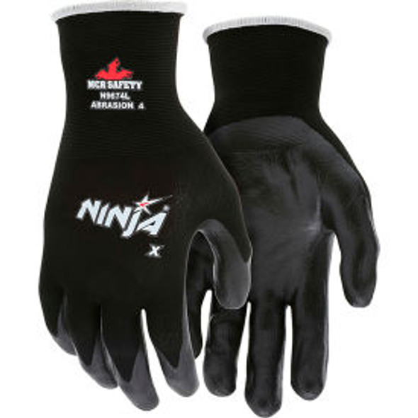 Ninja X Bi-Polymer Coated Palm Gloves Memphis Glove N9674xl 1 Pair Ninja X Bi-Polymer Coated Palm Gloves Memphis Glove N9674xl 1 Pair