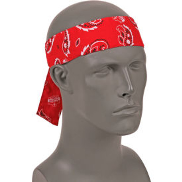Ergodyne Chill-Its 6700 Evaporative Cooling Bandana - Tie Red Western One Size Ergodyne Chill-Its 6700 Evaporative Cooling Bandana - Tie Red Western One Size