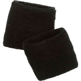 Ergodyne Chill-Its 6500 Wrist Sweatband Black One Size
