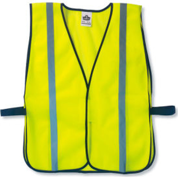 Ergodyne GloWear 8020HL Non-Certified Standard Vest Lime One Size Ergodyne GloWear 8020HL Non-Certified Standard Vest Lime One Size
