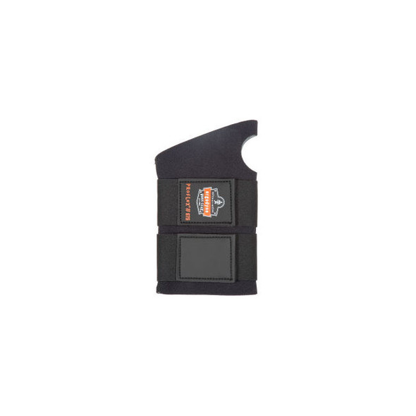 Ergodyne ProFlex 675 Ambidextrous Double Strap Wrist Support Black Small
