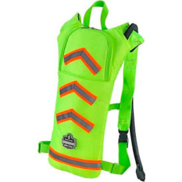 Ergodyne Chill-Its Hi-Vis Low Profile Hydration Pack Lime 2 Liter Ergodyne Chill-Its Hi-Vis Low Profile Hydration Pack Lime 2 Liter