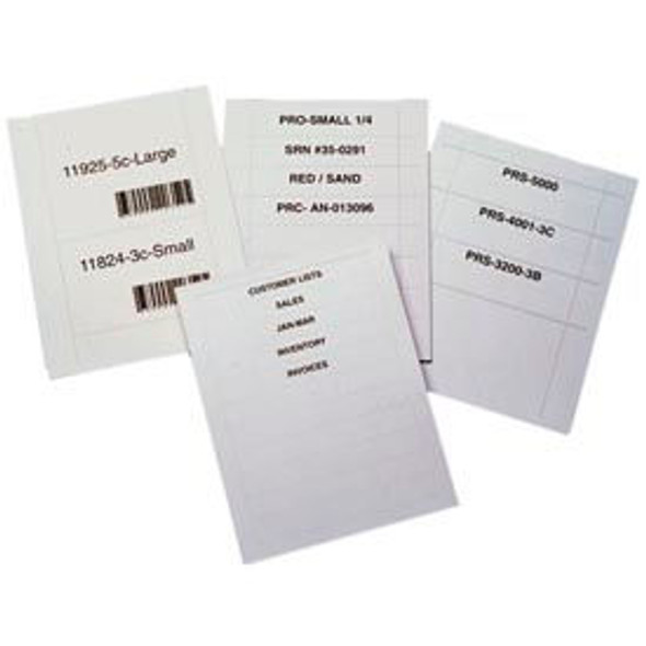 Aigner Laser Insert Sheets Letter Size 11/16"" x 8"" Size Pack of 600