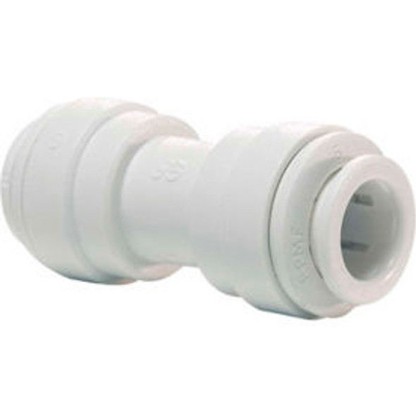 John Guest 3/8'' Polypropylene Tube Union Adapter 10/PK