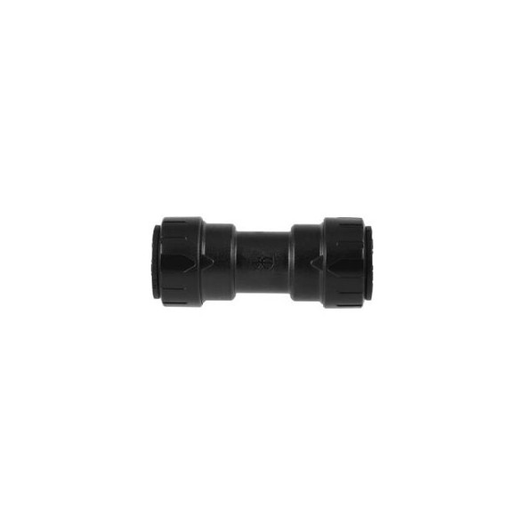 John Guest PEX Union Coupler 1/2"" CTS Black 10/PK
