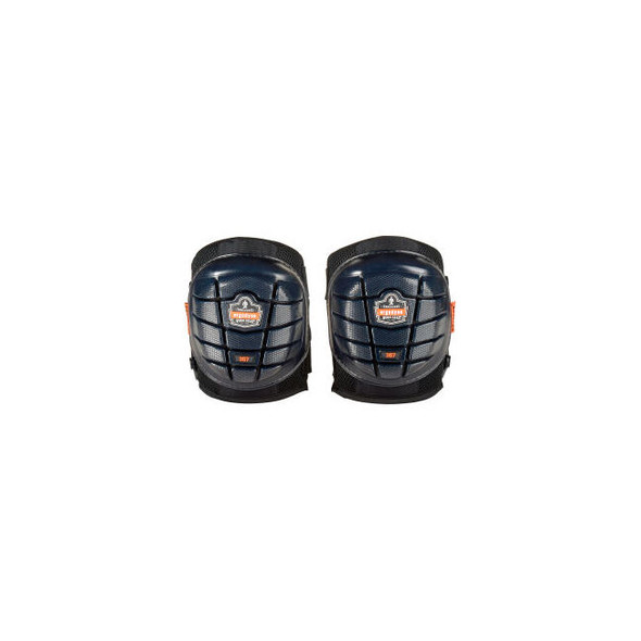 Ergodyne ProFlex 357 Lightweight Gel Knee Pads Short Cap Black 18457