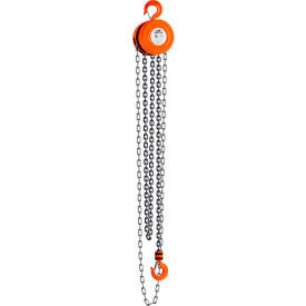 CM Series 622 Hand Chain Hoist 1 Ton Capacity 15Ft. Lift