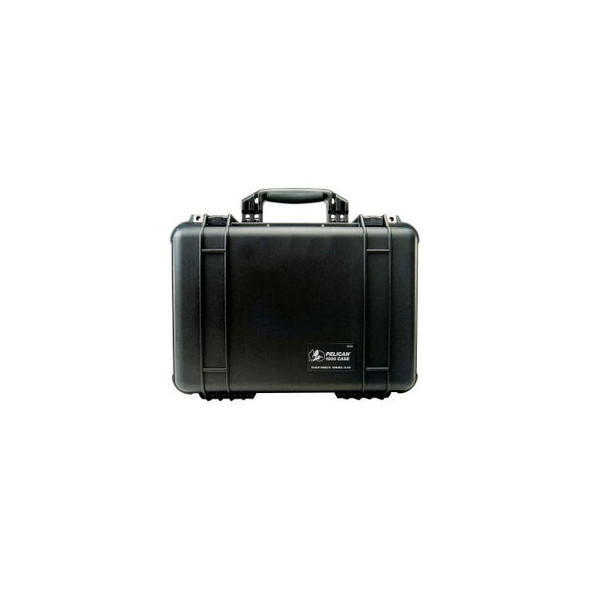 Pelican 1500 Watertight Medium Case With Foam 16-3/4"" x 11-3/16"" x 6-1/8"" Bla