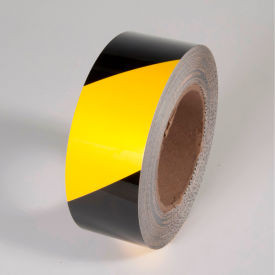Tuff Mark Tape Yellow/Black 2""W x 100'L Roll TM1202YB