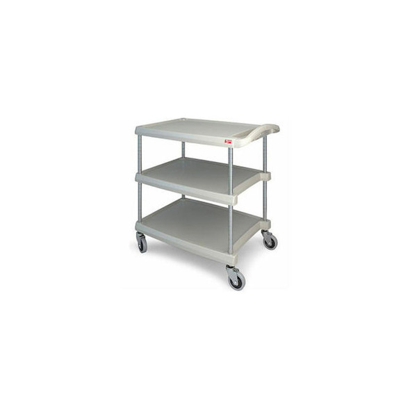 Metro myCart Utility Cart w/3 Shelves 400 lb. Capacity 34-3/8""Lx23-7/16""Wx35-1