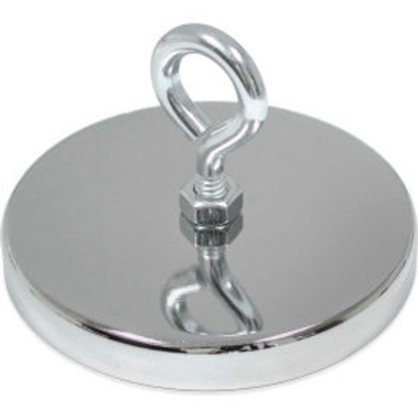 Master Magnetics Ceramic Hang-It Magnet RB80EB with Attached Eyebolt 95 Lbs. Pul