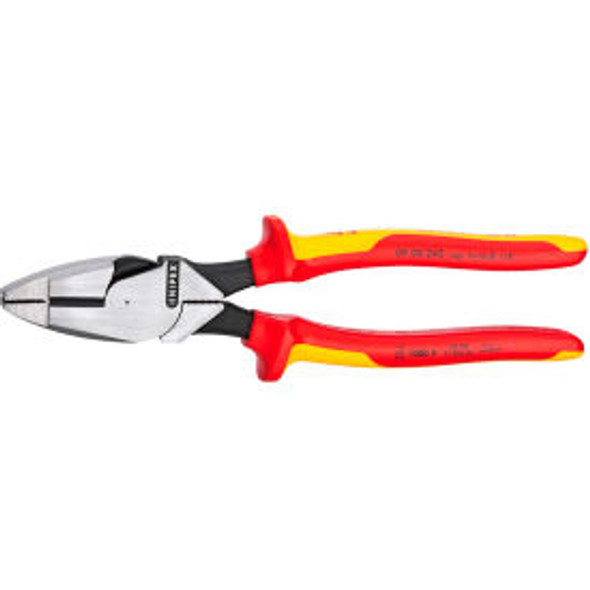KNIPEX New England High Leverage Combo Linesman Pliers 1000V Insulated 9-1/2"" O