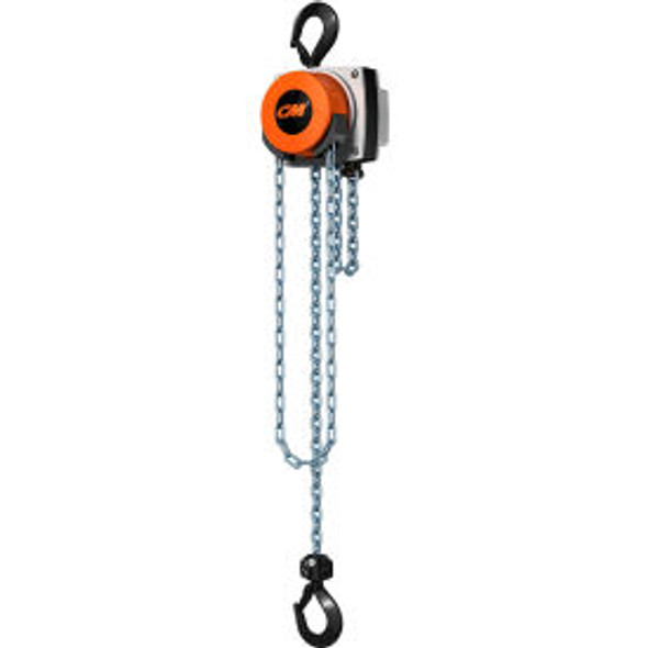 CM Hurricane 360 degrees Hand Chain Hoist 1 Ton 15 Ft. Lift