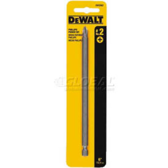 DeWALT #2 Phillips Power Bit DW2062 6"" Bit Length 1/PK