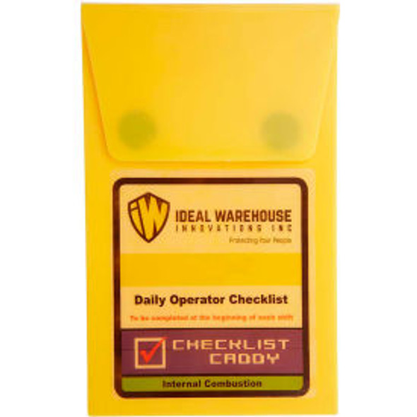 Ideal Warehouse Propane Counterbalance Forklift Checklist Caddy 70-1070