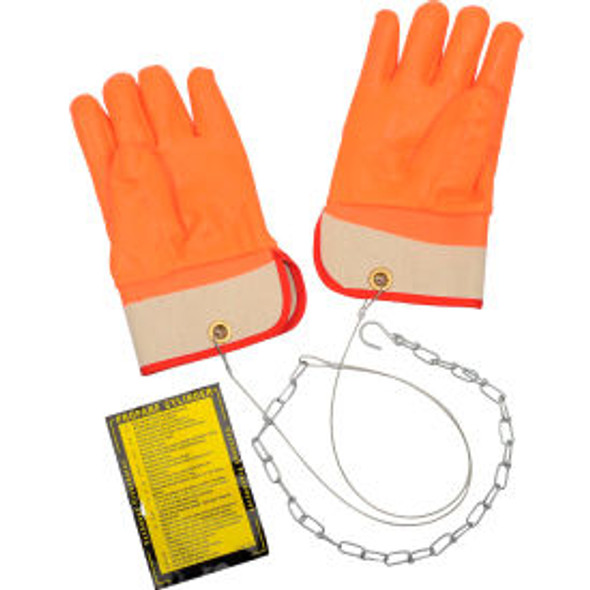 Ideal Warehouse Forklift Propane Cylinder Handling Gloves - 70-1020 On Hand Glov