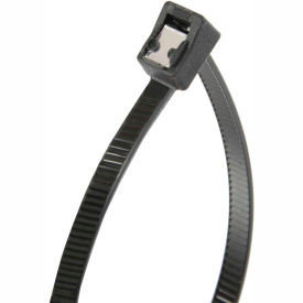 Gardner Bender 46-308UVBSC 8"" Self-Cutting Cable Ties Black 50lb 50/pk 2"" Max