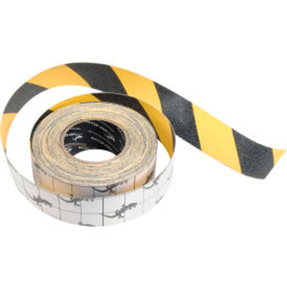 Anti-Slip Traction Yellow/Black Hazard Striped Tape Roll 2"" x 60'