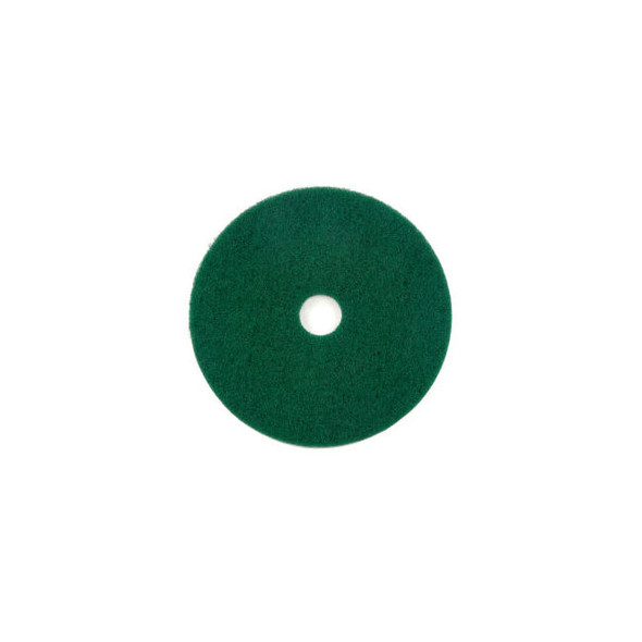 Global Industrial 20"" Scrubbing Pad Green 5 Per Case