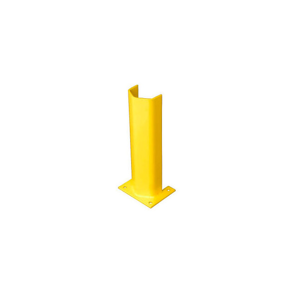 1/4"" Thick 18"" H Steel Post Protector Yellow
