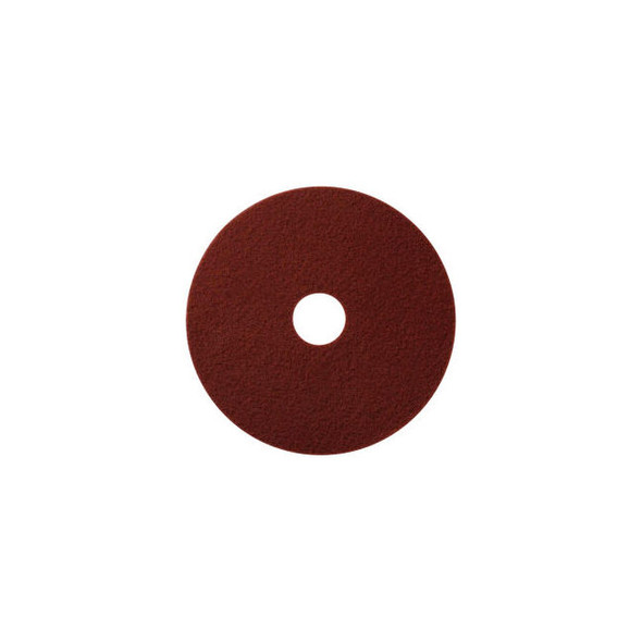 Global Industrial 20"" EcoPrep ""EPP"" Chemical Free Stripping Pad Maroon 10 Per