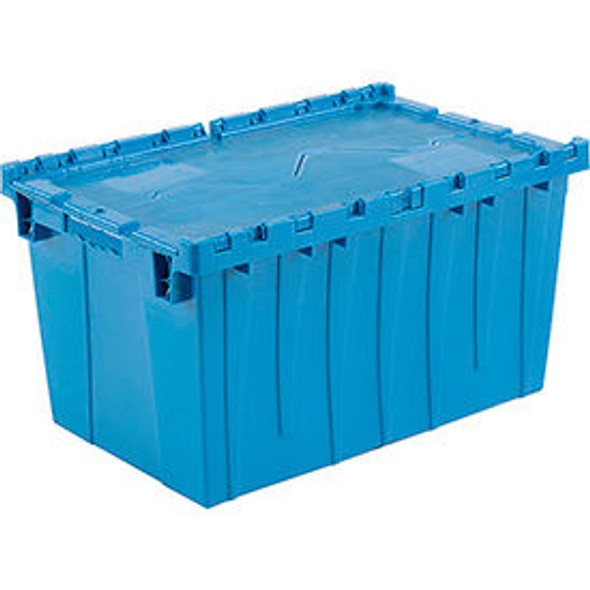 Global Industrial Plastic Attached Lid Shipping & Storage Container 25-1/4x16-1/ Global Industrial Plastic Attached Lid Shipping & Storage Container 25-1/4x16-1/