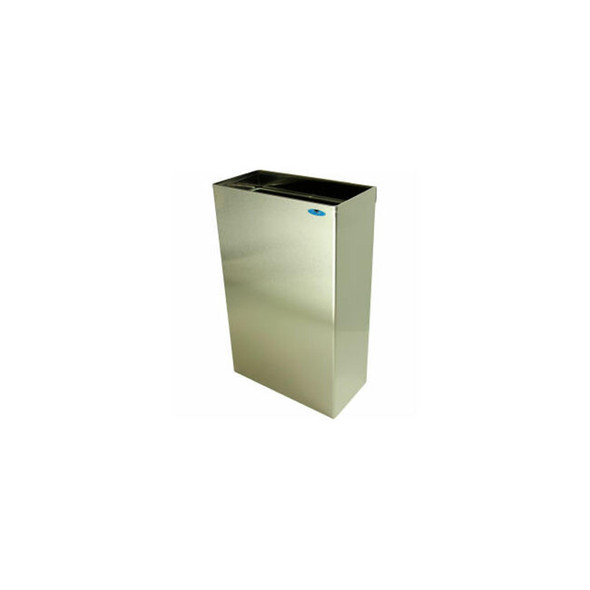 Frost Stainless Steel Wall Mount Trash Can 11 Gallon