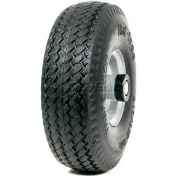 Marathon 00010 4.10/3.50-4 Hand Truck Tire Sawtooth Tread Flat Free - 2.25"" Off