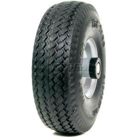 Marathon 00010 4.10/3.50-4 Hand Truck Tire Sawtooth Tread Flat Free - 2.25"" Off