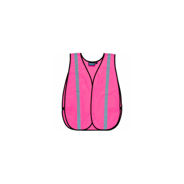 ERB Girl Power At Work S102 Non-ANSI Safety Vest Hook & Loop Closure One Size Pi