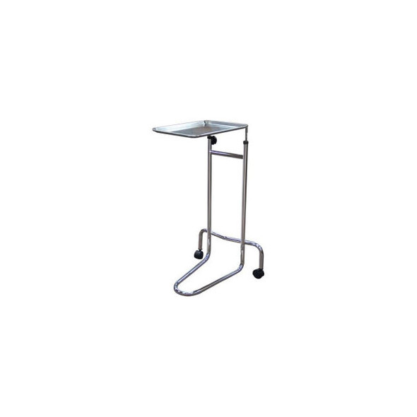Drive Medical 13045 Double Post Mayo Instrument Stand Adjustable Height 32.5""-