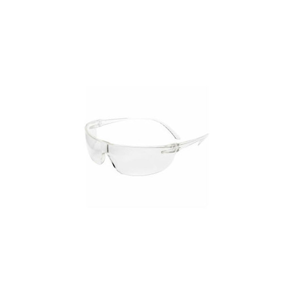 Uvex SVP200 Safety Glasses Clear Frame Frame Clear Lens Scratch-Resistant
